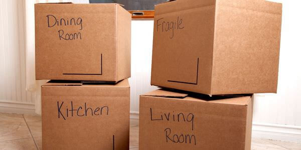 Beschriftete Umzugskartons für Küche und Esszimmer – Umzugskartons in Balingen